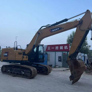 Excavatrice Sany 200C Sy215 d'occasion, 20 tonnes, taille moyenne, pelle sur chenilles Sany200C, équipement de construction à vendre - Product Image 2