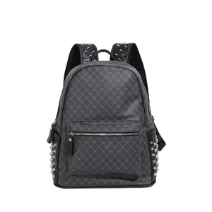 Laptop <b>Backpack</b> 20-35L Waterproof With Letter Pattern For Men Business School Use - Product Image 1