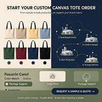 Sac en toile réutilisable en coton avec impression de logo personnalisé pour les magasins de détail, les usines et la vente en gros