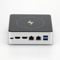 Mini PC de escritorio Intel 12th Gen N100 N200 Quad Core 2 Lan 2.5GbE Firewall Router 2 HD Tipo C DDR4 NUC
