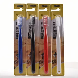 Wholesale new design plastic adult toothbrush sustainable toothbrush manufacturer of toothbrushes