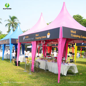 Luxe Buitenevenementen Maat Pvc + Aluminium Pagode Tent P-Serie Waterdichte Pagode Tent Piramide Tenten - Product Image 6