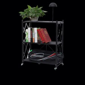 2025 New Trends Customized 5 Tier Metal Household Storage <b>Racks</b> Floor Standing and Foldable Snack Storage Units - Product Image 2