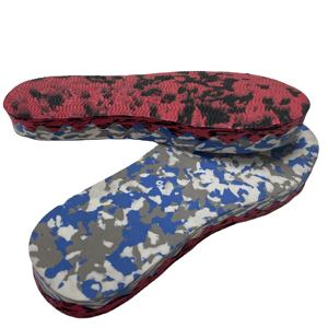 Suola all'ingrosso personalizzata in schiuma EVA antiscivolo Camo Camouflage suola di colore misto per suola Sneaker che rende il modello di colore misto morbido - Product Image 5