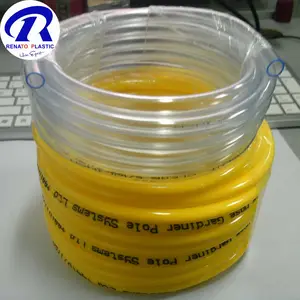 5mm6mm透明PVCシングルホースクリアビニールチューブ水道管