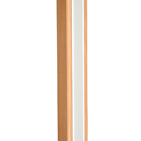 Lampadaire en bois massif linéaire, différentes tailles, pour studio d'art, certifié CE SAA RCM