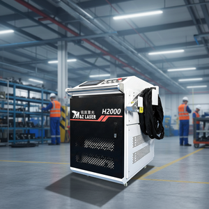 Máquina de Limpieza Láser Continua de 2000w 3000w para Eliminar Óxido en Grandes Áreas, Eliminar Óxido, Polvo y Aceite de Metales 1. Limpieza Continua con Láser de Fibra - Product Image 1