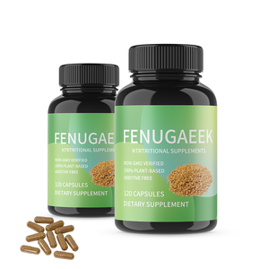 OEM bio Vegan Private Label <span class=keywords><strong>capsule</strong></span> di fieno greco supporto di glucosio nel sangue benefico per il supporto di fieno greco menopausa - Product Image 2