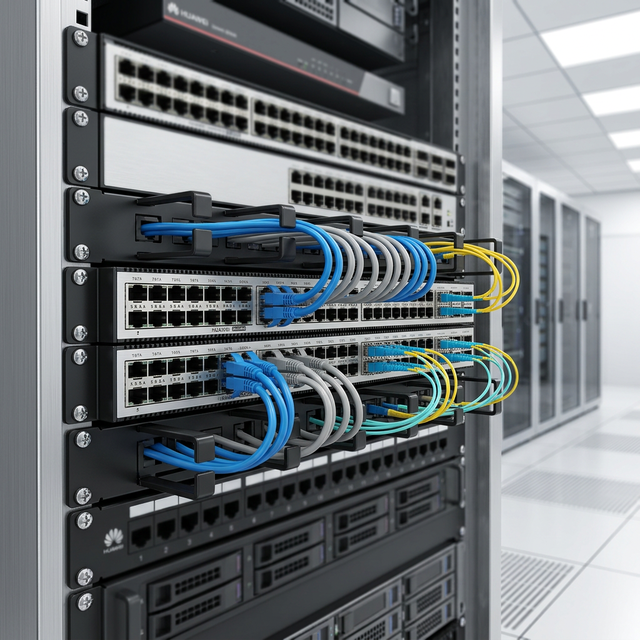 HW CE6857E-48S6CQ CloudEngine Data Center Switch 48 Port 10GE SFP+ 6 Port 40G 100G QSFP28 Enterprise Managed Ethernet Switches