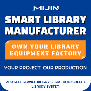 Máquina de Autopago para Múltiples Libros con Sistema de Autopago para Bibliotecas, Quiosco de Operaciones de Autoservicio para Préstamo de Libros 24/7 - Product Image 1