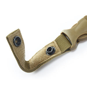 Hebilla para botella de agua con velcro portátil para exteriores, clip táctico duradero de una sola talla para uso deportivo, verde, caqui, negro - Product Image 5