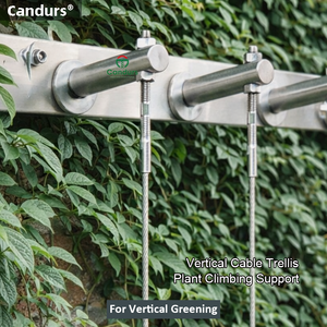 Ensemble de câbles de tension en acier inoxydable 316 pour treillis mural vert et systèmes de plantes grimpantes - Product Image 1