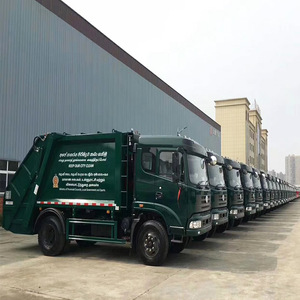 <span class=keywords><strong>SITOM</strong></span> 4x2 10m3 conteneur détachable Compression collecteur d'ordures Compression camion à ordures comprimé véhicule à ordures - Product Image 1