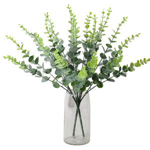 Flower Delight - Hojas Artificiales de Eucalipto de 78 cm, de Plástico, para Decoración de Bodas y Hogar - Product Image 5