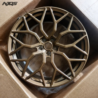 جنوط سيارات ركاب من الألومنيوم المصبوب NJQS 5x112 5x120 باللون الأبيض لسيارة جيتور T2، مقاسات 17 18 19 20 21 22 23 24 بوصة