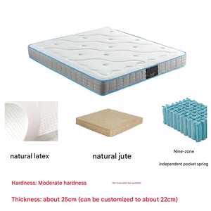 Kasur busa memori saku ortopedi kasur Hotel Queen King tempat tidur yang berbeda sisi tulang belakang Super mewah 5 dukungan panjang ortopedi - Product Image 6