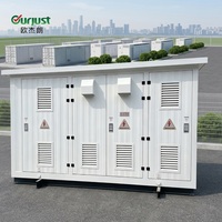 Transformateurs de puissance immergés dans l'huile Ourjust 1000 KVA utilisés dans les postes de transformation et les centrales électriques – Transformateur de poste de transformation de type coffret