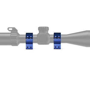 Anneaux de montage BANGBANG - Anneaux de montage 30 mm à double vis pour rail de 11 mm, hauteur centrale de 1,1 pouce (bleu) - Product Image 6