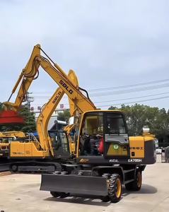 Durable SDLG EA795H <b>Excavator</b> Factory Price Original Engine 8 Ton Hydraulic <b>Wheel</b> <b>Excavator</b> for Sale - Product Image 5