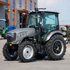 Tractor Agrícola 4x4, Mini Tractores de 70hp, 80HP, 100HP, 120HP con Remolque Pequeño en Venta - Product Image 2
