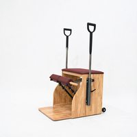 Hochwertige Eichen-Holz Multifunktions-Pilates-Maschine mit Wundan-Stuhl für den Heimgebrauch oder Yoga-/Fitness-Studios 3 Jahre Garantie