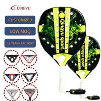 Raquette de padel Qingyu Sport Pala De Padel Genius édition limitée, panneau en fibre de carbone 3K-18K, certifiée 2026, originale