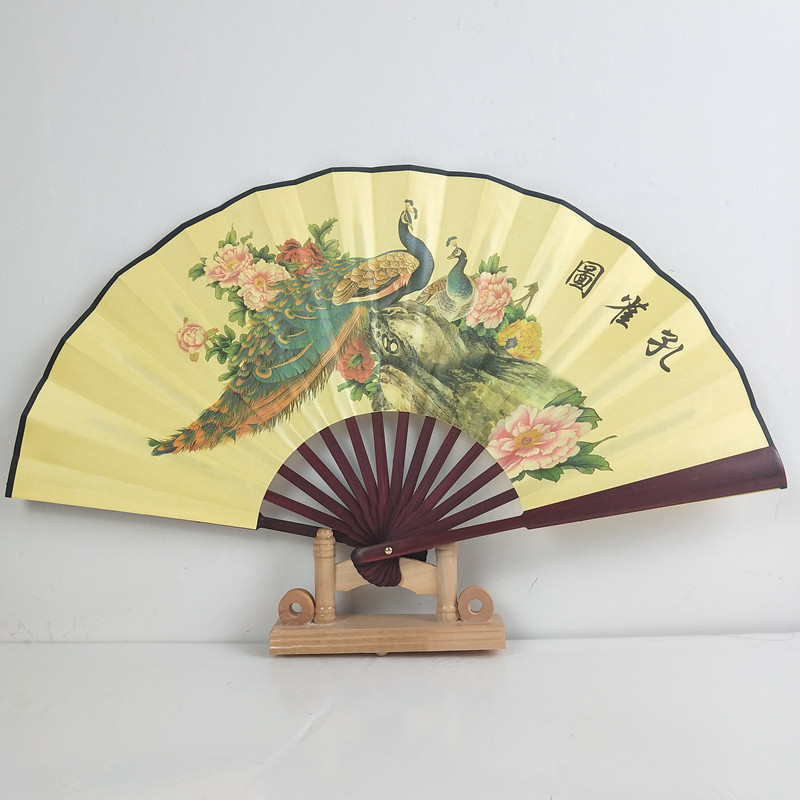 Hot sale free design advertising folding hand fan