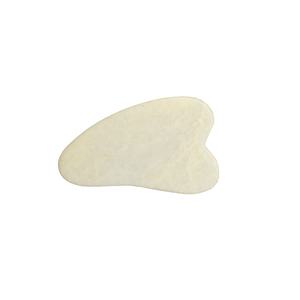 Нефритовые ролики и набор гуаша, белый нефритовый ролик для лица, массажный инструмент, расслабляющий и стимулирующий кровоток для шеи и тела - Product Image 3