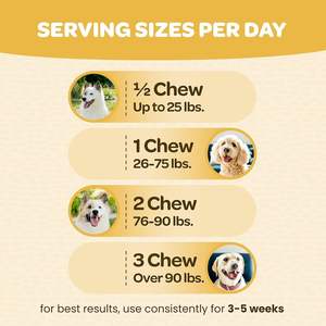 Golosinas Masticables Suaves de Cúrcuma para Perros, Marca Privada OEM ODM |   Masticables para Cadera y Articulaciones para Perros, Comodidad y Movilidad con Colágeno para Perros - Product Image 3