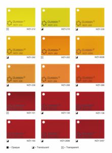 Hoja de acrílico fundido de colores 1,22*2,44 m 2-30mm para letrero - Product Image 3