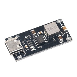 Type C Input 5V To 4.2V 4.35V 3A Li-ion Battery Charging Board DC DC Converter For <b>Polymer</b> Battery - Product Image 1