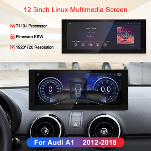 STWEI Autoradio 12,3 pouces avec écran tactile sans fil CarPlay pour <span class=keywords><strong>Audi</strong></span> <span class=keywords><strong>A1</strong></span> Q3 2012-2018 Lecteur multimédia de voiture Moniteur Stéréo - Product Image 4