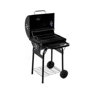 Hochleistungs-Hinterhof-Grill-Raucher-Grill-Grill-Einzelfass-Raucher