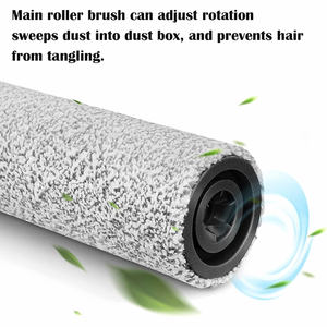 Convient pour <span class=keywords><strong>Dreame</strong></span> <span class=keywords><strong>H11</strong></span>/ <span class=keywords><strong>H11</strong></span> <span class=keywords><strong>Max</strong></span> / H12 Core aspirateur humide et sec aspirateur pièces de rechange rouleau souple brosse filtre Hepa remplacer - Product Image 3