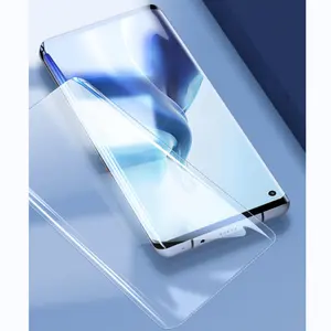 Đối với Samsung Galaxy S21 S22 S23 Ultra note10 Pro note20 Ultra S10 + S9 + S10 S9 cong UV Tempered Glass bảo vệ màn hình