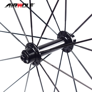Superteam — roues de bicyclette Airwolf 700C légères en carbone, 38MM de profondeur <span class=keywords><strong>25MM</strong></span> de largeur, avec finition mate Ud - Product Image 5