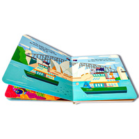 Nuevos productos, libro de música personalizado para niños, libro de sonido de educación temprana con libro de audio de papel de arte impreso Offset de tapa dura