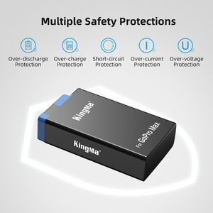 Batería Recargable KingMa SPCC1B de 1400mAh y 3.85V, Repuesto para Cámara <span class=keywords><strong>MAX</strong></span> Action - En Stock - Product Image 4