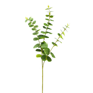 ต้นยูคาลิปตัสประดิษฐ์แบบฟิล์มสัมผัสเหมือนจริง ขนาด 80-86 ซม. สำหรับตกแต่งงานแต่งงานในร่ม ใบไม้จำลองคุณภาพสูง - Product Image 5