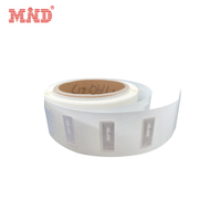 Impression personnalisée Autocollant NFC NTAG 213 Mini rouleau de papier intelligent Étiquette d'étiquette d'autocollant NFC Rfid