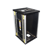 ALLESD Étagère de stockage antistatique industrielle à base métallique réglable, support de stockage SMT, support de stockage ESD pour cartes de circuits imprimés