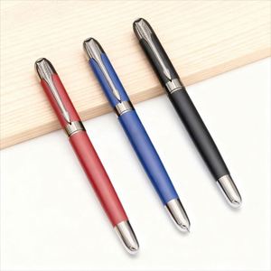Stylo de luxe professionnel en métal avec logo, pour calligraphie masculine, diamètre d'écriture de 0,38 mm, stylo personnalisé pour événements - Product Image 1