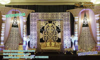 Meilleur ensemble de décoration de scène pour cérémonie de fiançailles, moderne, royal, en velours asiatique léger, taille personnalisée, pour événements et décoration de coulisses DST