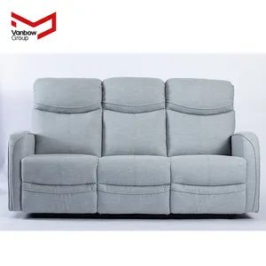 VANBOW 2024 diskon besar kain sofa 3 kursi kursi kursi dengan rak dapat disesuaikan/fungsi/logo