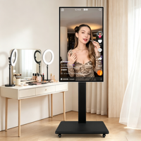 TV Táctil Portátil de 23.8 Pulgadas, 10 Puntos Táctiles, IPS, Bluetooth, Recargable, Equipo de Señalización Digital Interactiva