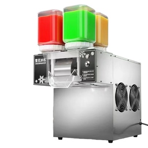 เครื่องทำไอศกรีมเกล็ดหิมะ Bingsu เครื่องโกนหนวดและเกล็ดหิมะแบบปรับความหนาได้เครื่องทำไอศกรีมสายรุ้ง - Product Image 3