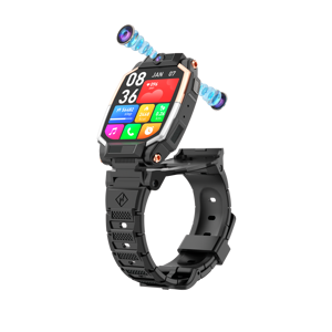 Smartwatch per Bambini in Offerta, Rete 4G, Doppia Fotocamera, Schermo AMOLED da 1,83 Pollici, Impermeabile IP67, con Videochiamata <span class=keywords><strong>e</strong></span> GPS - Product Image 2