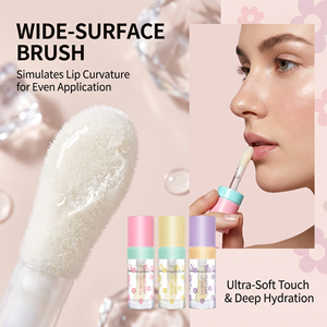 Baume à lèvres hydratant naturel avec logo personnalisé pour un maquillage rapide, effet brillant et élimination des peaux mortes – Édition été personnalisée - Product Image 3
