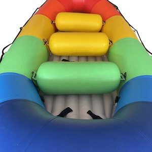 1.2 mét PVC hoặc hypalon hull Chất liệu Drop Shipping Stitch tầng Inflatable Trắng Nước bè câu cá đi bè thuyền để bán - Product Image 4