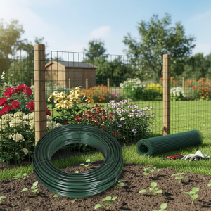 Rete Metallica Verde 180.4' per Recinzioni, Filo in Acciaio 0.08"/0.12", Rete Resistente per Uso Esterno - Product Image 5